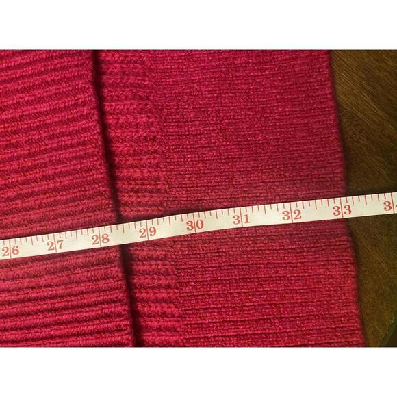 NWT Athleta Ribbed V-Neck Sweater - Shasta Neck Design - Picture 6 of 8